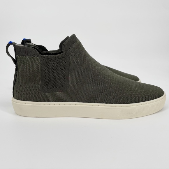 Rothy's Shoes - Rothy’s The Chelsea in Moss Green Hi-Top Ankle Boot Sneakers High Top